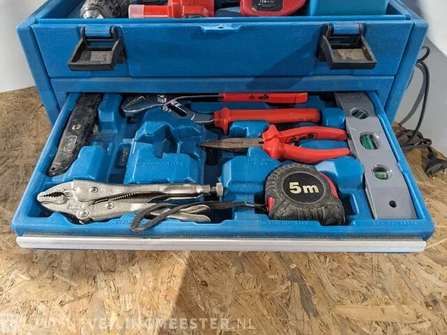 6x accu gereedschap, makita en top craft - afbeelding 36 van  38