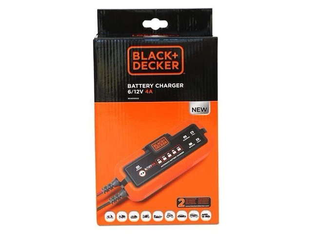 6x acculaders, black & decker, bxae00022 - afbeelding 3 van  5