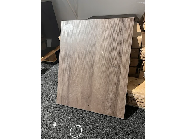 6x afdekbladen badmeubel, dark brown - afbeelding 1 van  2