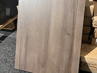 6x afdekbladen badmeubel, dark brown - afbeelding 1 van  2