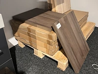6x afdekbladen badmeubel, dark brown - afbeelding 2 van  2