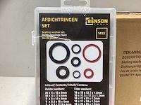 (6x) afdichtringenset - 141-delig - bensontools - afbeelding 5 van  5