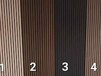 6x akoestisch wandpaneel eik 260x60, sanderz, (1), eiken oak, 2025 - afbeelding 1 van  1