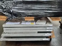 6x aluminium werkblad en 6x steun - afbeelding 4 van  5