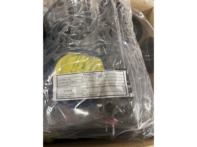 6x aqua fitness bag, ultrasport - afbeelding 4 van  5