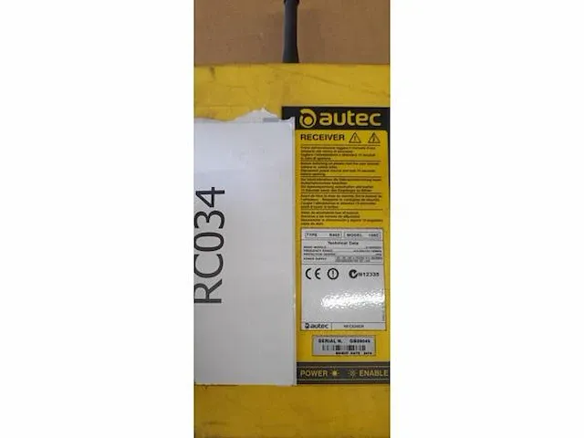 6x autec radiobesturingen t.b.v. bovenloopkranen / takels - afbeelding 3 van  18