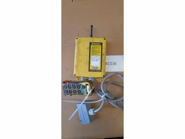 6x autec radiobesturingen t.b.v. bovenloopkranen / takels - afbeelding 10 van  18