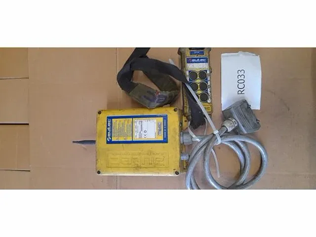 6x autec radiobesturingen t.b.v. bovenloopkranen / takels - afbeelding 1 van  18