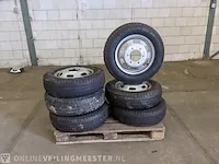 6x band met velg michelin, agilis 195/75 r16c - afbeelding 12 van  19
