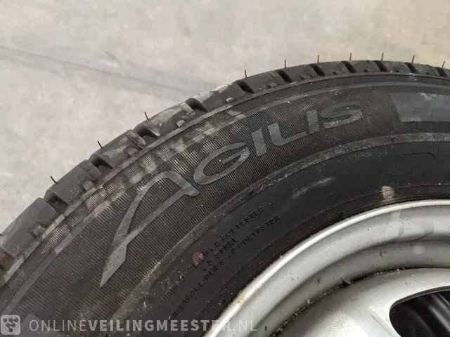 6x band met velg michelin, agilis 195/75 r16c - afbeelding 17 van  19