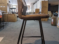 6x barstoel rv design, gino - gina, antraciet - afbeelding 3 van  9