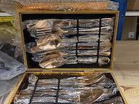 6x bestekset 12-delig in koffer - afbeelding 1 van  3