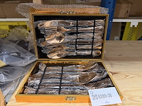 6x bestekset 12-delig in koffer - afbeelding 2 van  3