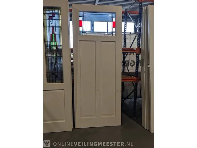 6x binnendeur met glas in lood - afbeelding 2 van  15