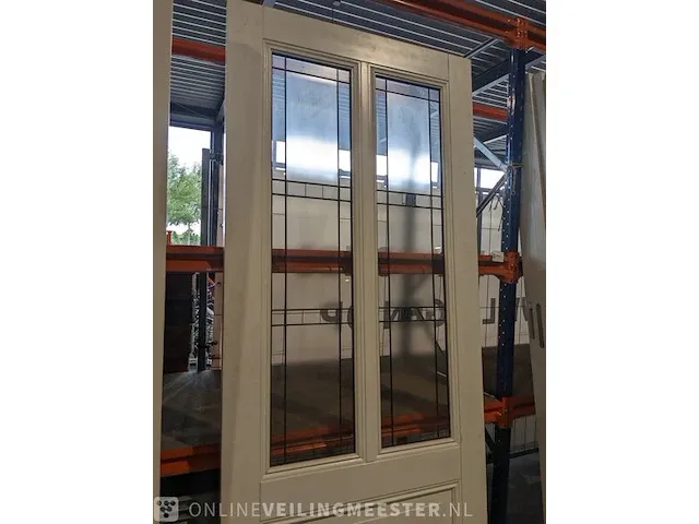 6x binnendeur met glas in lood - afbeelding 5 van  15