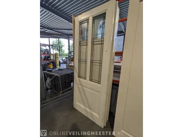 6x binnendeur met glas in lood - afbeelding 7 van  15