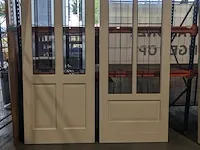 6x binnendeur met glas in lood - afbeelding 1 van  15