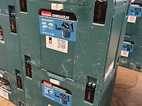 6x bouwgereedschap, 1x 18v accu, 1x lader, m-boxen makita, 2x djv182zj, 2x dhr242zjv, 1x dhs630zj, 1x dga504zj - afbeelding 2 van  5