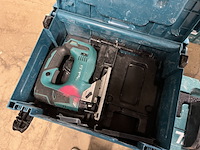 6x bouwgereedschap, 1x 18v accu, 1x lader, m-boxen makita, 2x djv182zj, 2x dhr242zjv, 1x dhs630zj, 1x dga504zj - afbeelding 5 van  5