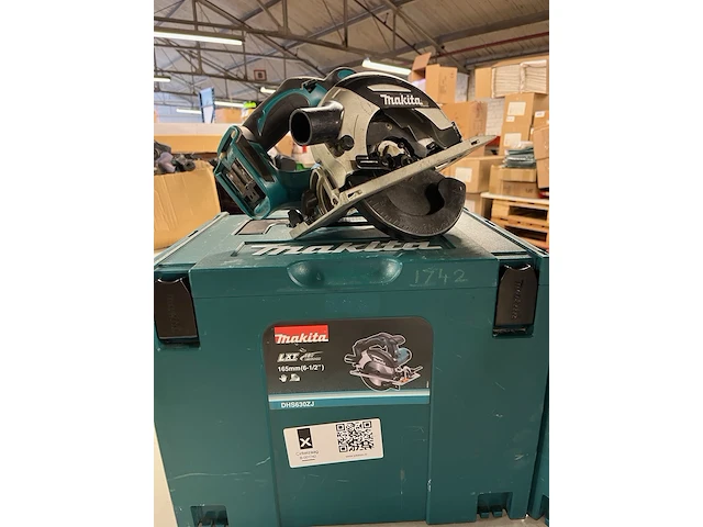 6x bouwgereedschap, 1x 18v accu, 1x lader, m-boxen, makita - afbeelding 3 van  11