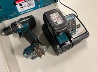 6x bouwgereedschap, 1x 18v accu, 1x lader, m-boxen, makita - afbeelding 9 van  11