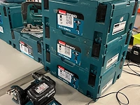 6x bouwgereedschap, 1x 18v accu, 1x lader, m-boxen, makita - afbeelding 10 van  11