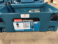 6x bouwgereedschap in m-box (6x slagschroevendraaier) makita, dtd152zj - afbeelding 2 van  9