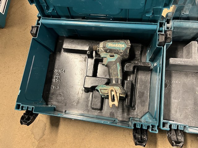 6x bouwgereedschap in m-box (6x slagschroevendraaier) makita, dtd152zj - afbeelding 8 van  9