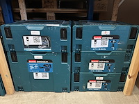 6x bouwgereedschap in m-box, makita, 3x ddf484zj, 1x dhr242zjv, 1x djv182zj, 1x dhs630zj - afbeelding 2 van  5