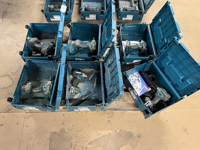 6x bouwgereedschap in m-box makita, dtd152zj, dtd153zj, dtw285zj - afbeelding 5 van  5