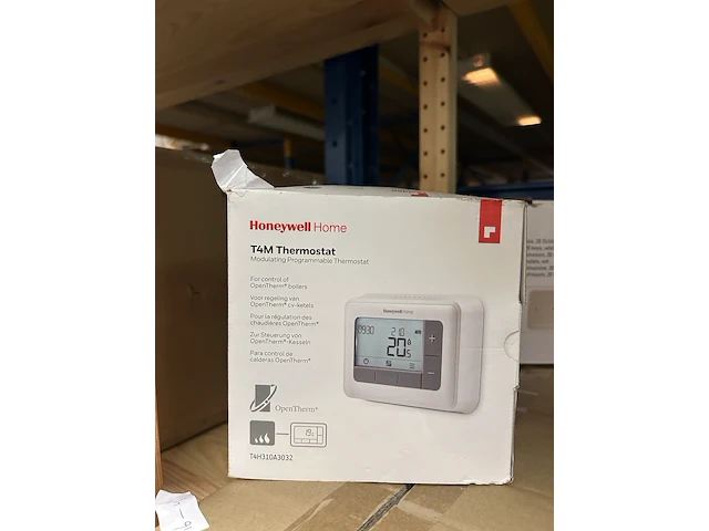 6x bouwmarkt artikelen w.o. thermosstaat, sleutelkast w.o. honeywell, sygonix - afbeelding 4 van  7