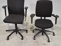 6x bureaustoel, o.a. drabert