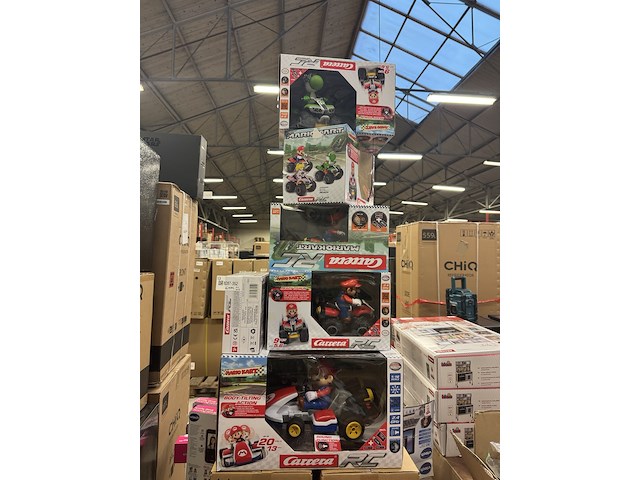 6x carrera mario kart rc auto's en toebehoren - afbeelding 1 van  8