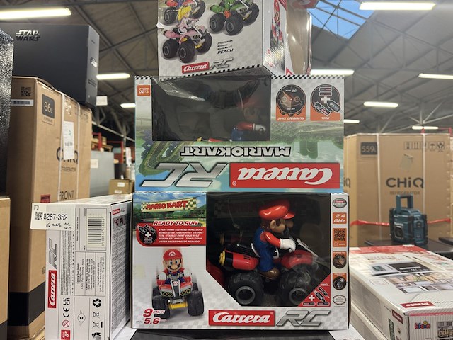 6x carrera mario kart rc auto's en toebehoren - afbeelding 4 van  8