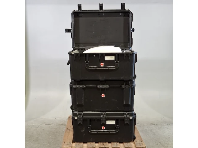 6x centrifuge in transportkoffer, hettich, skb, universal 320 - afbeelding 1 van  9