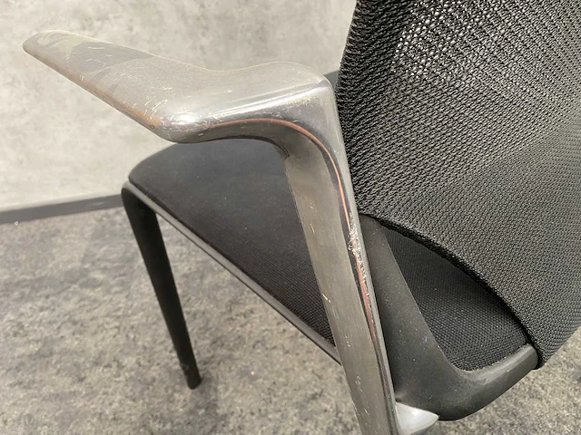 6x conferentiestoel designmix zwart/chroom - afbeelding 3 van  22
