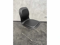 6x conferentiestoel designmix zwart/chroom - afbeelding 5 van  22