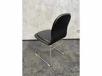 6x conferentiestoel designmix zwart/chroom - afbeelding 6 van  22