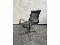 6x conferentiestoel designmix zwart/chroom - afbeelding 20 van  22