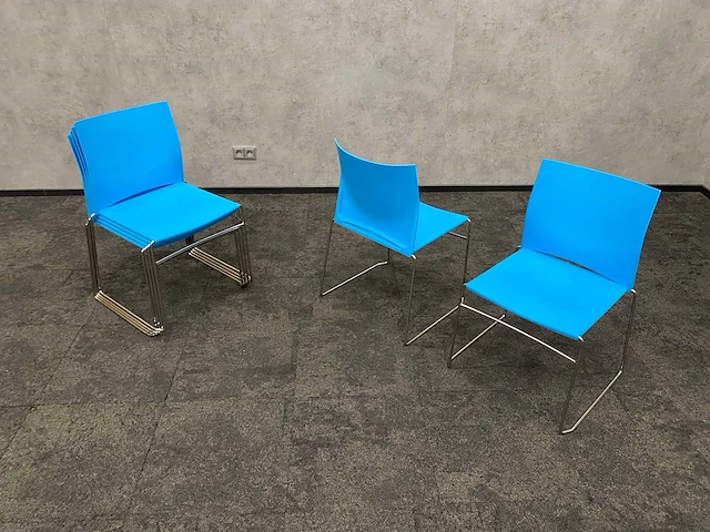 6x connection - nestelbare kantinestoel - afbeelding 7 van  10