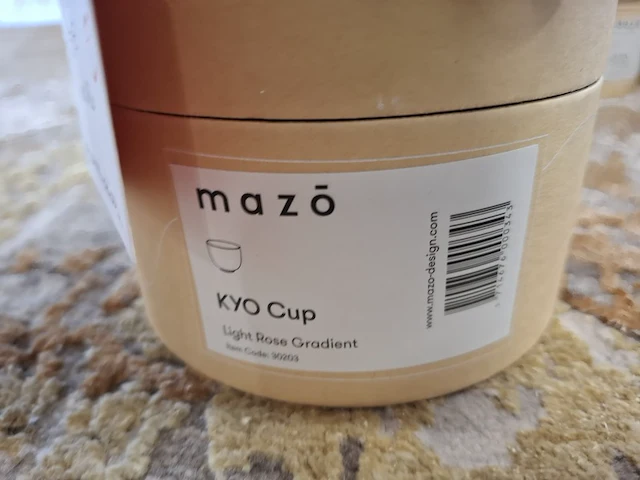 6x design beker mazo, kyo cup, diverse kleuren - afbeelding 7 van  8