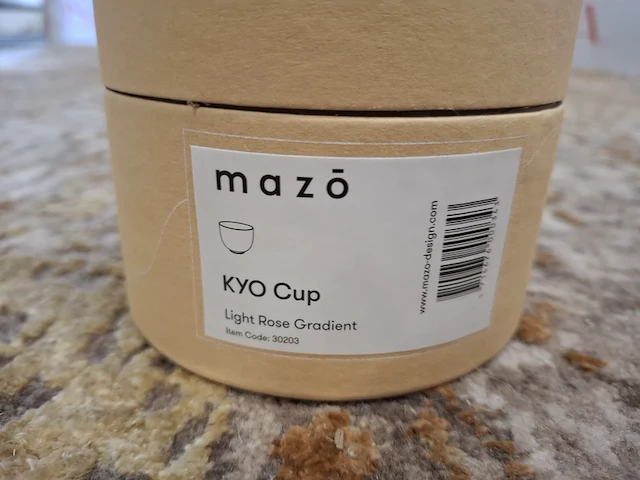 6x design beker mazo, kyo cup, diverse kleuren - afbeelding 2 van  10