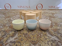 6x design beker mazo, kyo cup, diverse kleuren - afbeelding 1 van  10