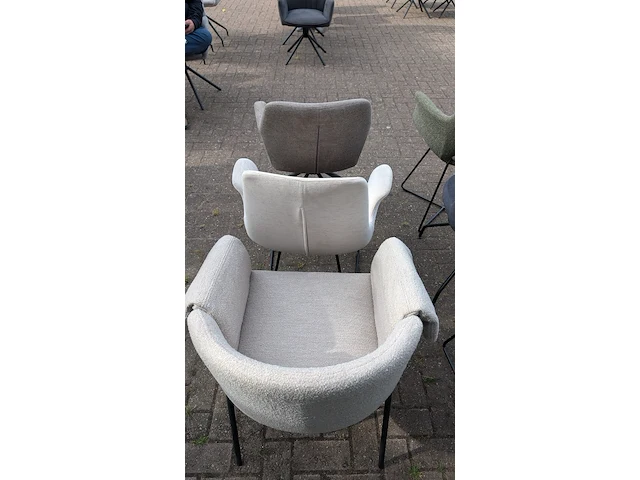 6x design eetkamerstoelen mix en match, zazuhome - afbeelding 7 van  12