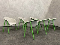 6x devorm - duurzame design stoel - pet-vilt - afbeelding 1 van  5