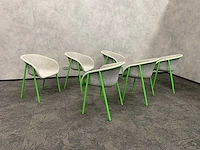 6x devorm - duurzame design stoel - pet-vilt - afbeelding 4 van  5