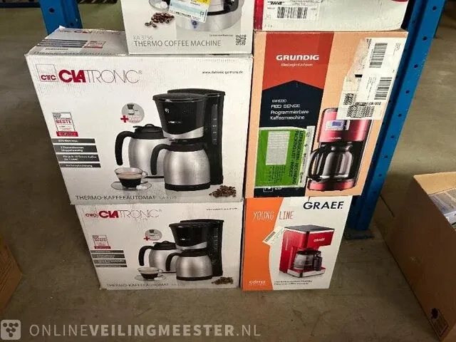 6x diverse keukenapparaten ciatronic, bosch, grundig, graef - afbeelding 2 van  3