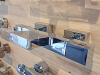 6x diverse kranen, o.a. grohe, chroom - afbeelding 2 van  14