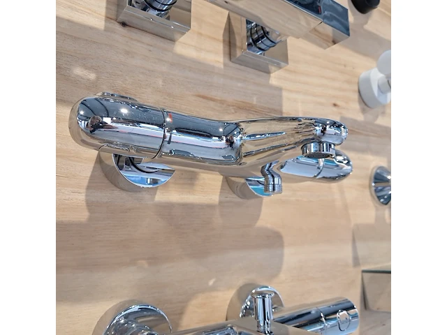 6x diverse kranen, o.a. grohe, chroom - afbeelding 3 van  14
