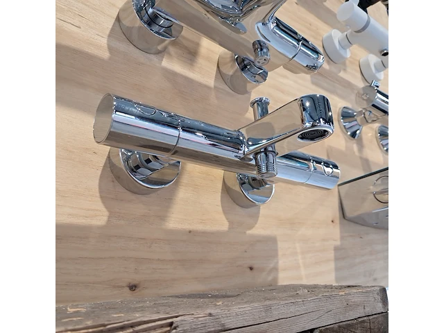 6x diverse kranen, o.a. grohe, chroom - afbeelding 5 van  14